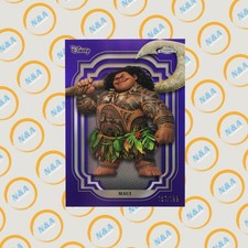 2024 Topps Disney Chrome Purple Maui /199 Moana