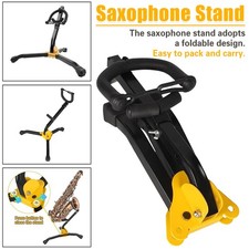 Saxophone Stand Portable Foldable forAlto Tenor Non Slip Stable Music Instrument