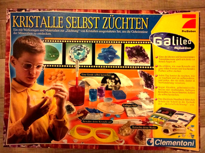 Kristalle selbst züchten - Galileo Redaktion Clementoni ab 12 Jahre