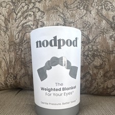 Nodpod Weighted Sleep Mask Gray Single Sleep Mask Eye Cover