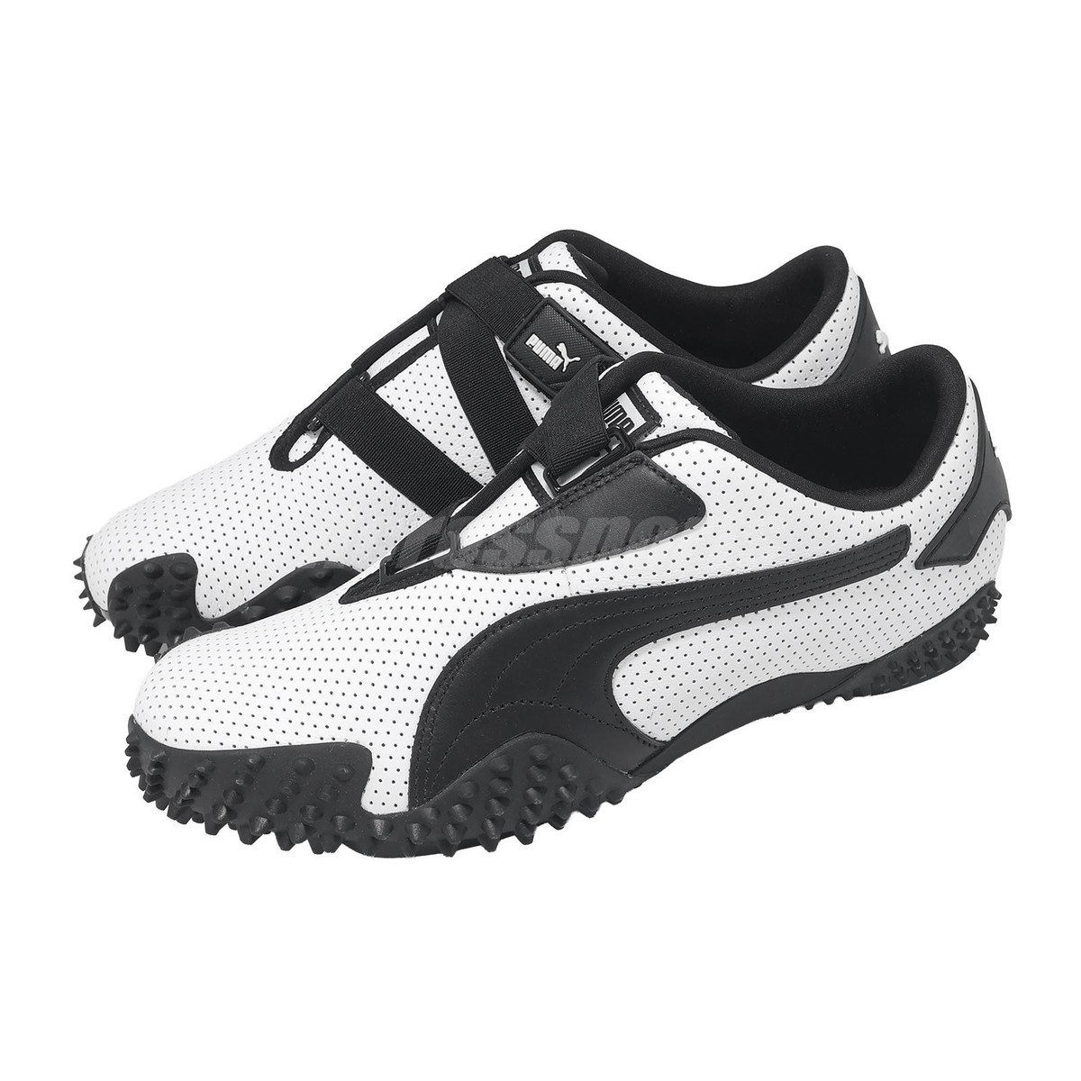 Size 5.5 - Puma Mostro Perforated Leather Pack - White Black for 