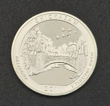 2011-S Chickasaw Oklahoma 90% Silver Proof Quarter America The Beautiful