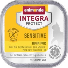 animonda INTEGRA PROTECT Sensitive Huhn Pur 16x100g Diätfutter Katzen Allergie
