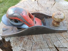 Vintage 110 Block Plane Made In England Wooden Handle Collectable