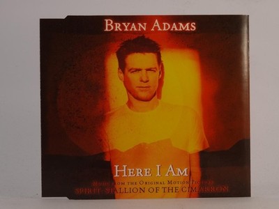 BRYAN ADAMS HERE I AM (J79) 3 Track CD Single including Picture Sleeve A&M