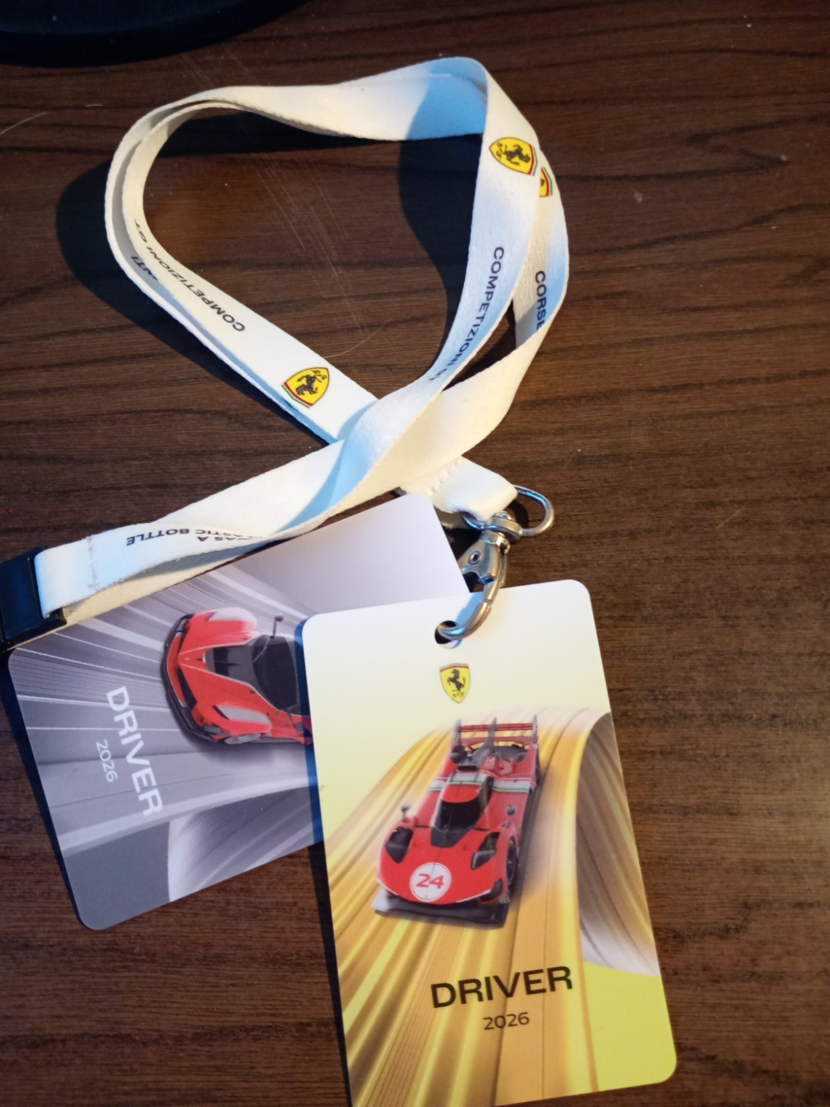 SCUDERIA FERRARI ,CORSE GT  , PASS FERRARI DRIVER , Ferrari 499P , FERRARI FXX K