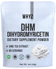 Dihydromyricetin Powder 28g 100% Pure DHM Supplements Liver Support Hydration...