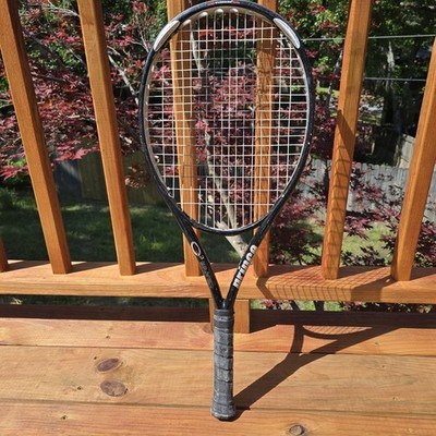 Prince Triple Threat O3 Silver Tennis Racquet 4 1/2 Grip 118 Sq In Needs Grip