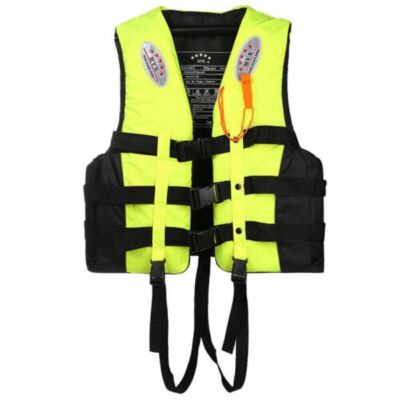 Rettungsweste Weste Erwachsene Bootfahren Schwimmweste Schwimmhilfe mit Pfeife