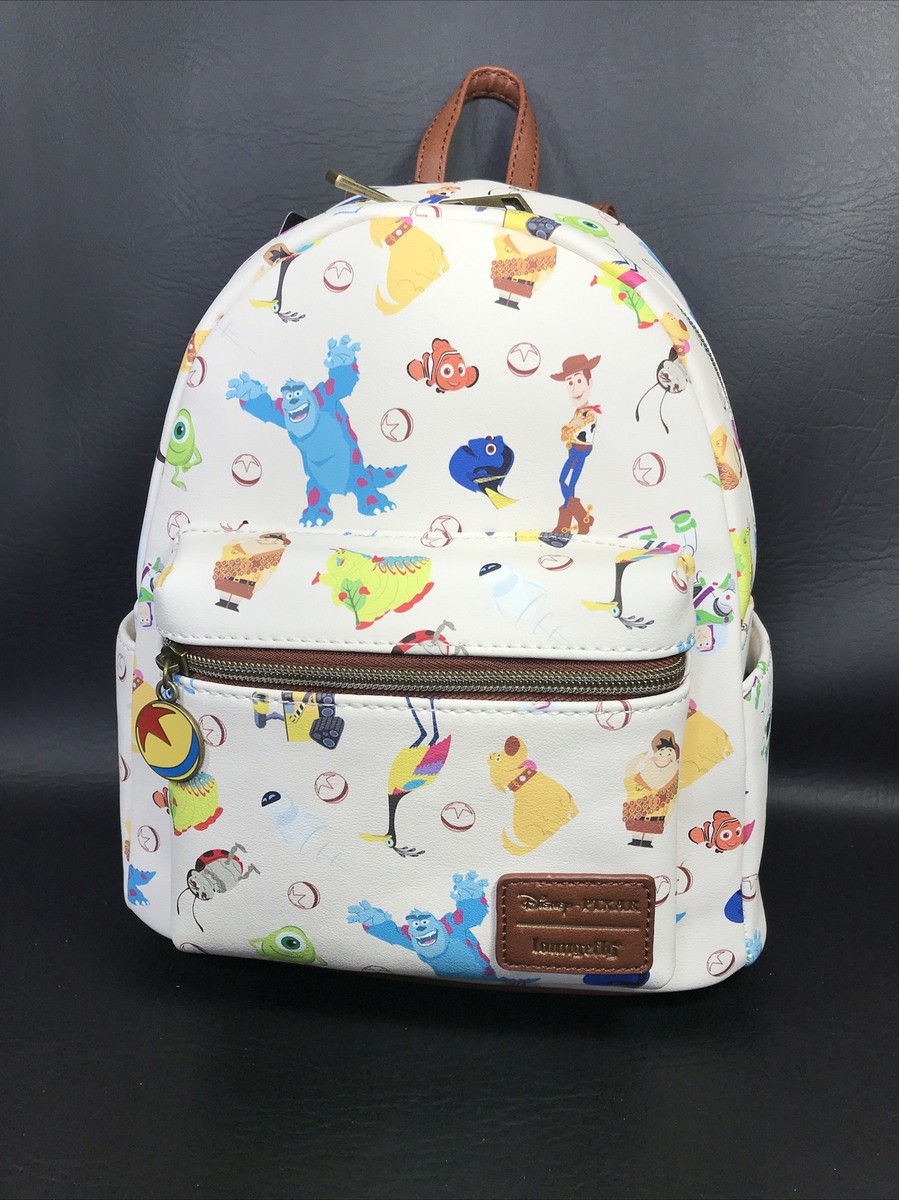 Loungefly Disney Pixar 25th Anniversary Icons Mini Backpack 