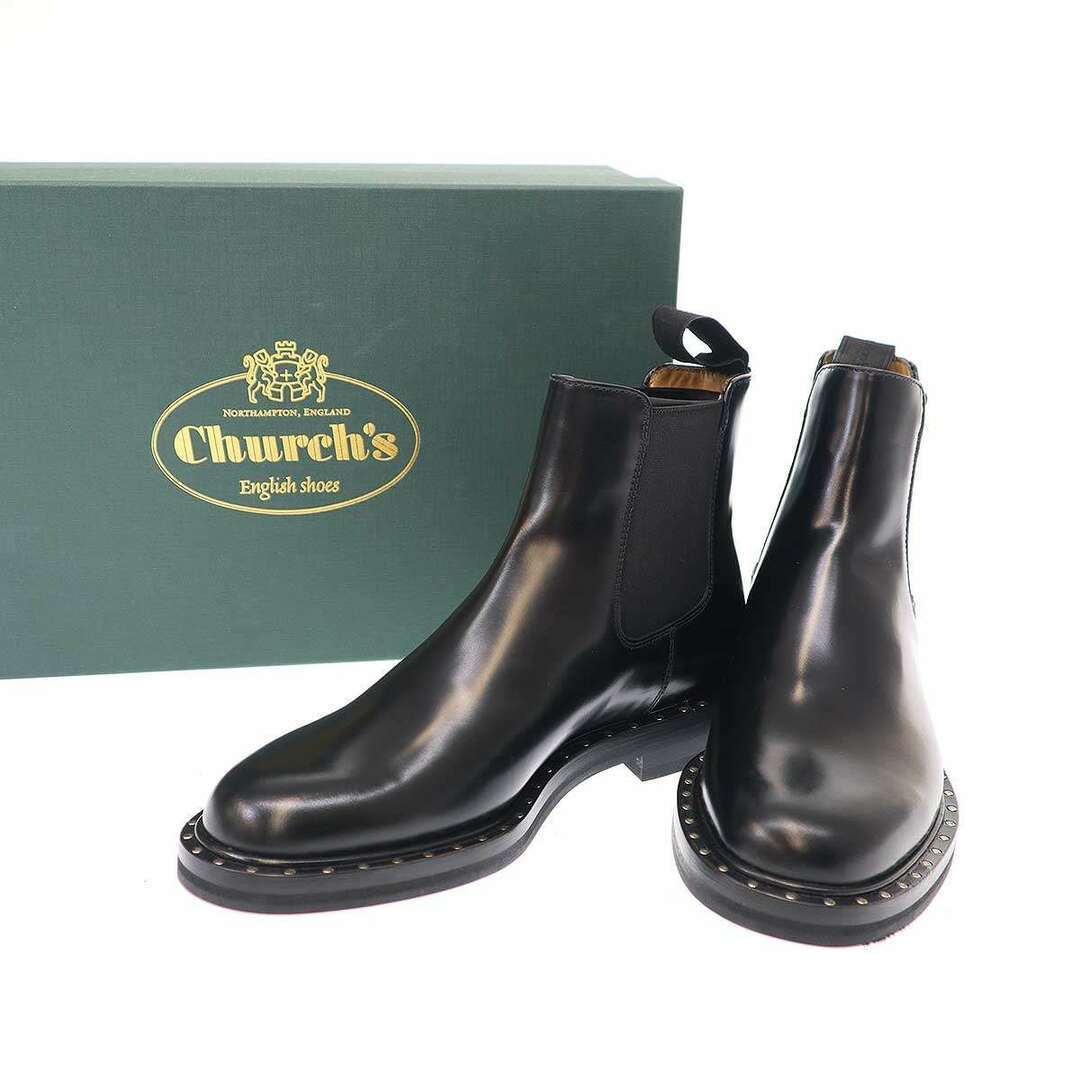 Church's Church NIRAH Studded Side Gore Chelsea Boots Black Church's Church NIRAH Studded Side Gore Chelsea Boots Black