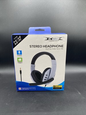 Dobe Gaming Headset 3.5MM Wired For PS4 -Xbox One S-Nintendo Switch Xbox One X