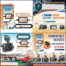 Dash Cam Hardwire Kit | USB Type C Port | for ROVE R2, R2-PRO and R3 Dash Cam...