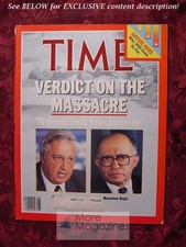 TIME February 21 1983 Feb 2/21/83 ARIEL SHARON MENACHEM BEGIN +++