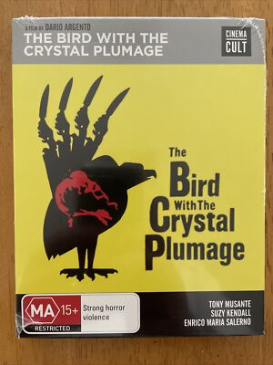 THE BIRD WITH THE CRYSTAL PLUMAGE (1970) BLU-RAY BRAND NEW & SEALED SLIPCASE