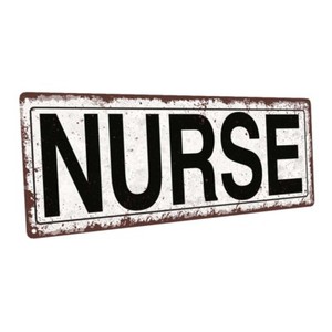 Nurse Metal Sign Wall Decor For Home And Office Ebay