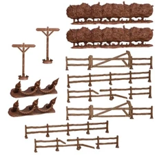MGEMGTC125 Mantic Entertainment TerrainCrate: Battlefield Fences & Hedges