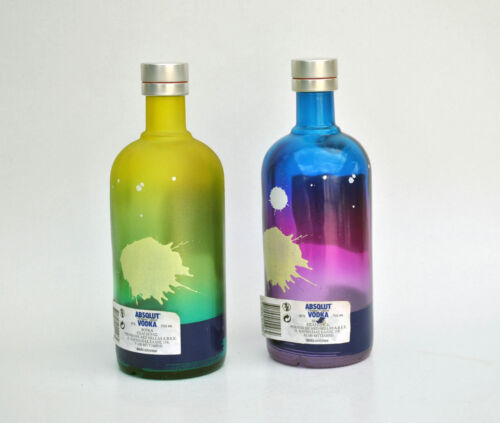 Absolut Vodka Unique Edition collectors series Empty glass bottle - Picture 4 of 8