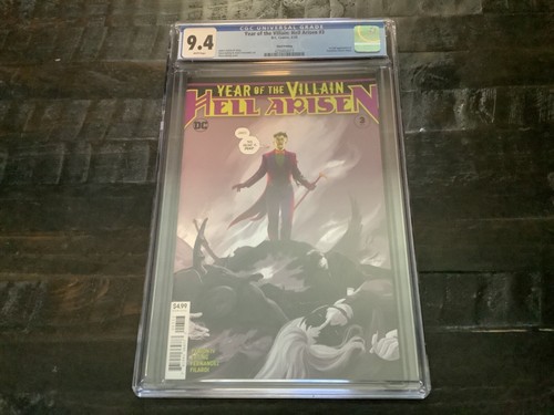 Year of the Villain Hell Arisen #3 CGC 9.4 1ST FULL App PUNCHLINE 3rd Print