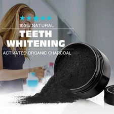 Charcoal White Teeth Cleaning and Whitening Tooth Powder 30g* B1X0 FAST
