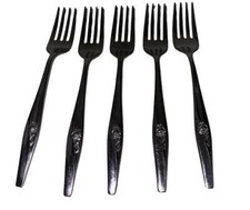 Vintage Stegor Stainless Steel Salad Fork Lot Of 5 Roselle Pattern USA Made