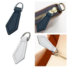 PU Leather Zipper Pull Puller, Zipper Head for Repair, Replacement Tag, Zip Pull