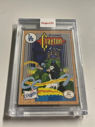 2021 Topps Project 70 Artist Proof AP /51 Clayton Kershaw Ermsy #577 Castlevania