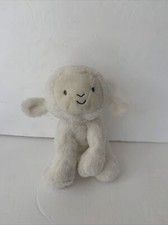 Carter's Child Of Mine White Lamb Plush Stuffed Rattle Crinkle Legs 62266