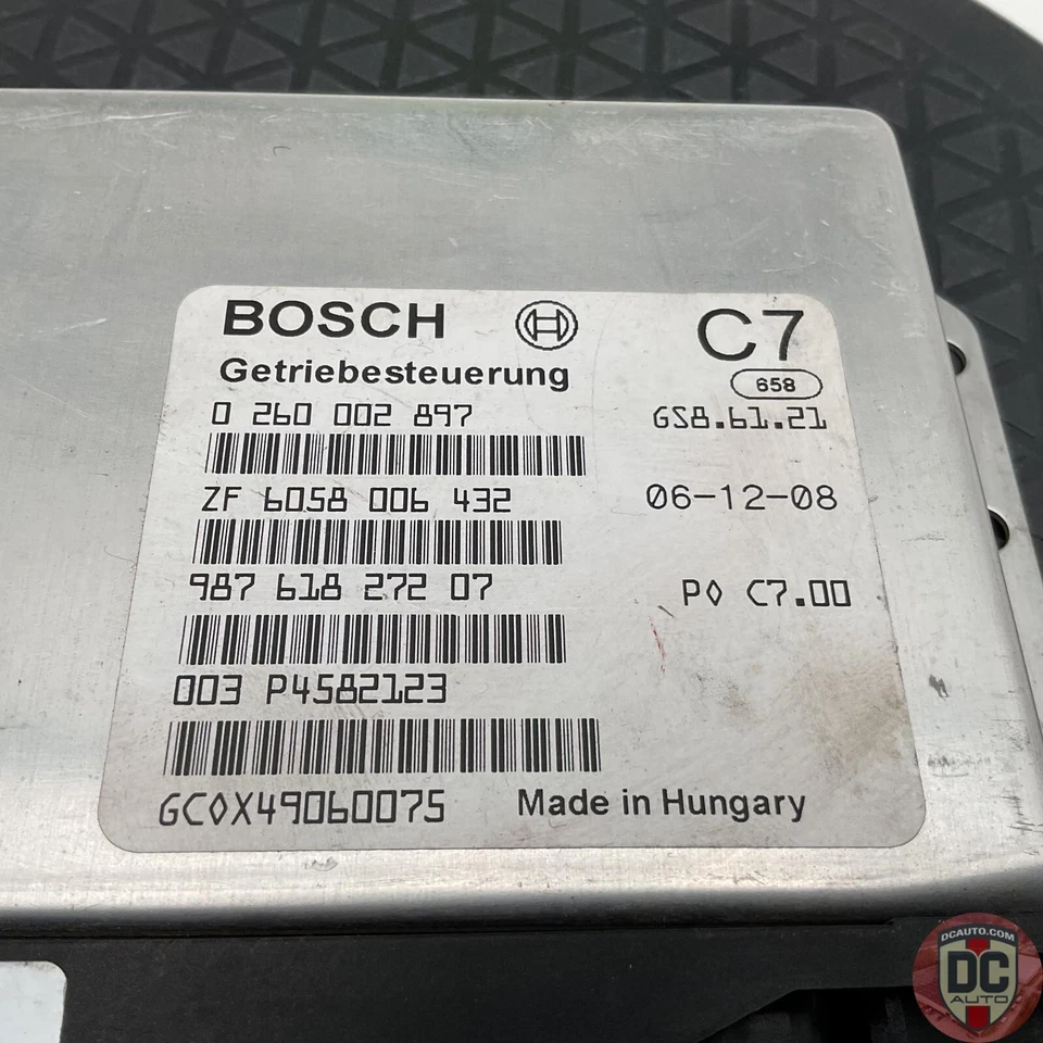 Módulo de control Porsche Boxster Cayman Tiptronic 2007-2008 98761827207 Foto 4 de 4