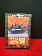M-1 Abrams Battle Tank (Sega Genesis) CIB TESTED & WORKING