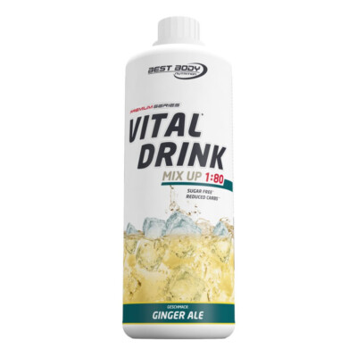 Best Body Nutrition Vital Drink ZEROP - 1L Flasche ergibt 80L Mineraldrink!
