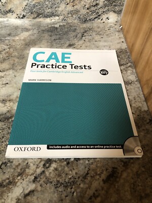 Oxford CAE Practice Tests Paperback Book W/ Audio Online Practice Test Disc