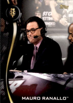 Mauro Ranallo 2019 Topps WWE NXT Roster Card #31