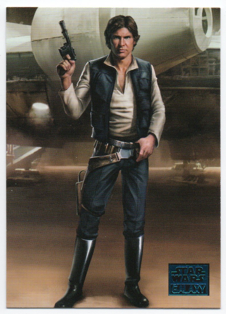2018 Star Wars Galaxy Blue 60 Captain Han Solo | eBay