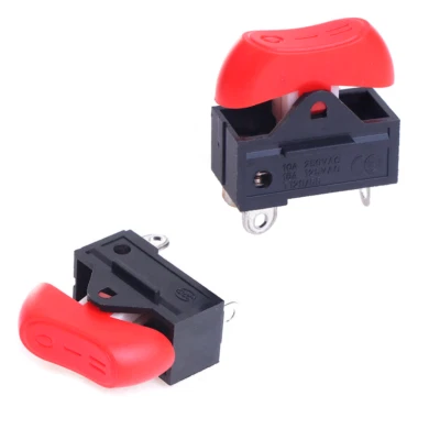 - KEINE MARKE / GENERIKUM - Kippschalter 3 Positionen Haartrockner 250V 10A SPDT 3 Pin ROT