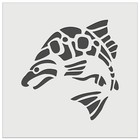 Native American Tlingit Salmon Indian Tribal Fish Wall Cookie DIY Craft Stencil