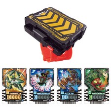 NEW Bandai DX Gotchard Draw Holder Kamen Rider Gotchard w/4 Ride Chemistry Card