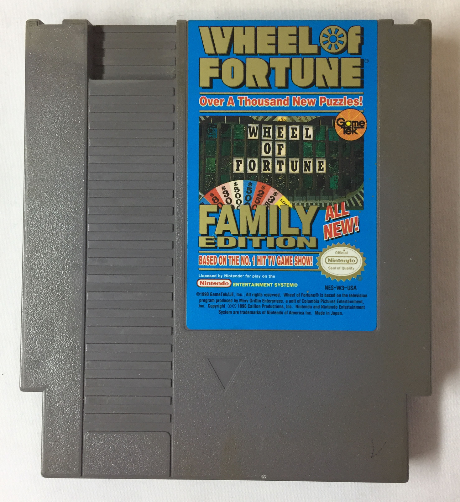 Nintendo WHEEL OF FORTUNE FAMILY EDITION ~ tested