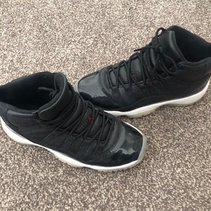 jordan xi black red