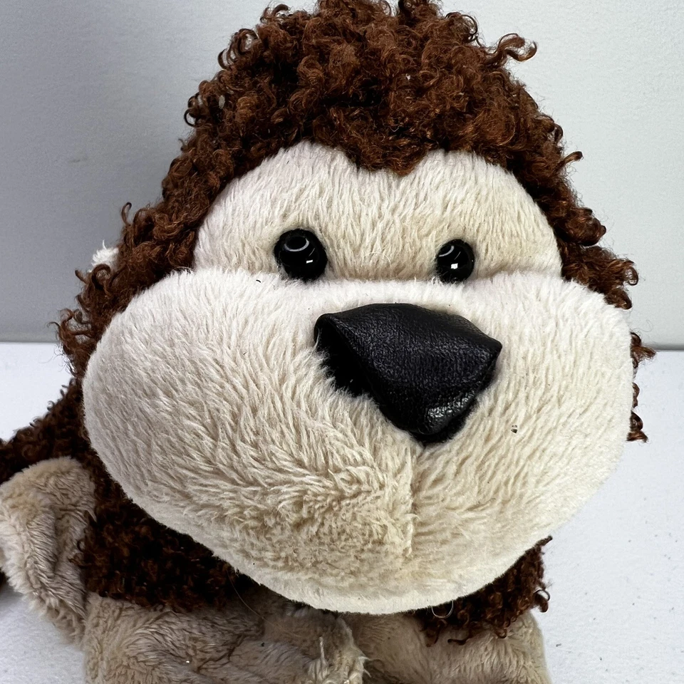 Ganz Webkinz Cheeky Monkey Plush Curly Brown Stuffed Animal Toy 8 Inch HM080 - Image 2 of 4