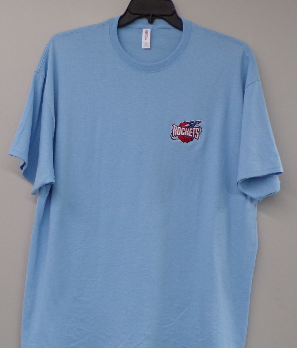 Houston Rockets Basketball 1995-2003 Logo Embroidered T-Shirt S-6X