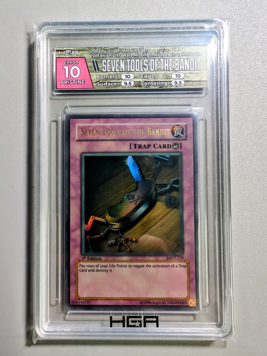 遊戯王OCG デュエルモンスターズ Seven Tools of the Bandit 1st Edition Seven Tools of the Bandit - MRD-129 - Ultra Rare - 1st Edition x1