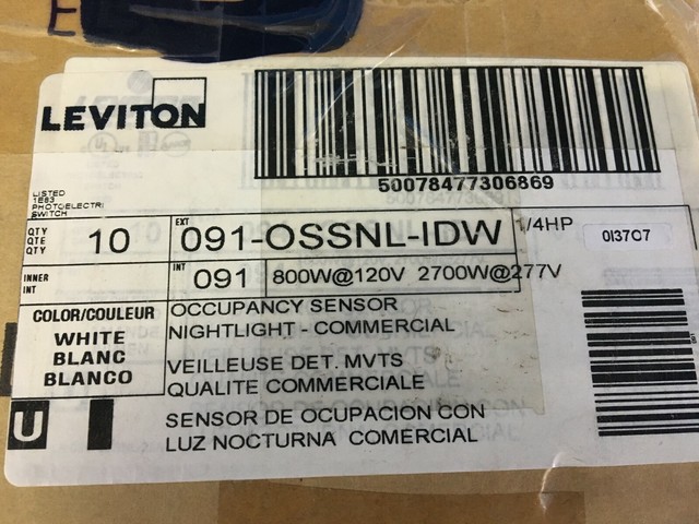 leviton ossnl