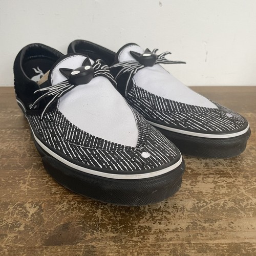 Vans The Nightmare Before Christmas Classic Slip On Jack Skellington 10 Trainers - 第 1/15 張圖片