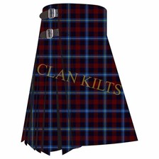 Handmade Highland Titles 8-yard Scottish Traditional Highland Tartan Kilt Men
