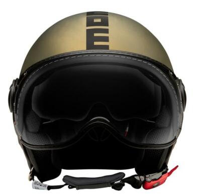 MOMO DESIGN CASCO JET FGTR GOLD ORO OPACO/NERO EVO LIMITED ED.WINTER 20  TAGLIA M | eBay