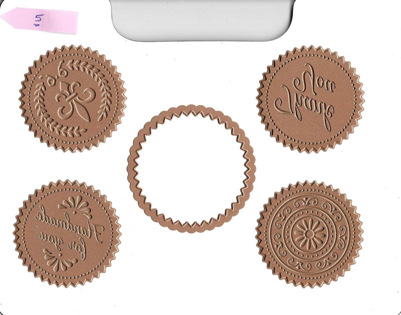 21 Assorted Dies on Artbin Sheets Ref Dies 22 eBay