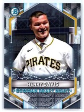 2021 Bowman Chrome Draft Night Insert #BDN-1 Henry Davis Pittsburgh Pirates
