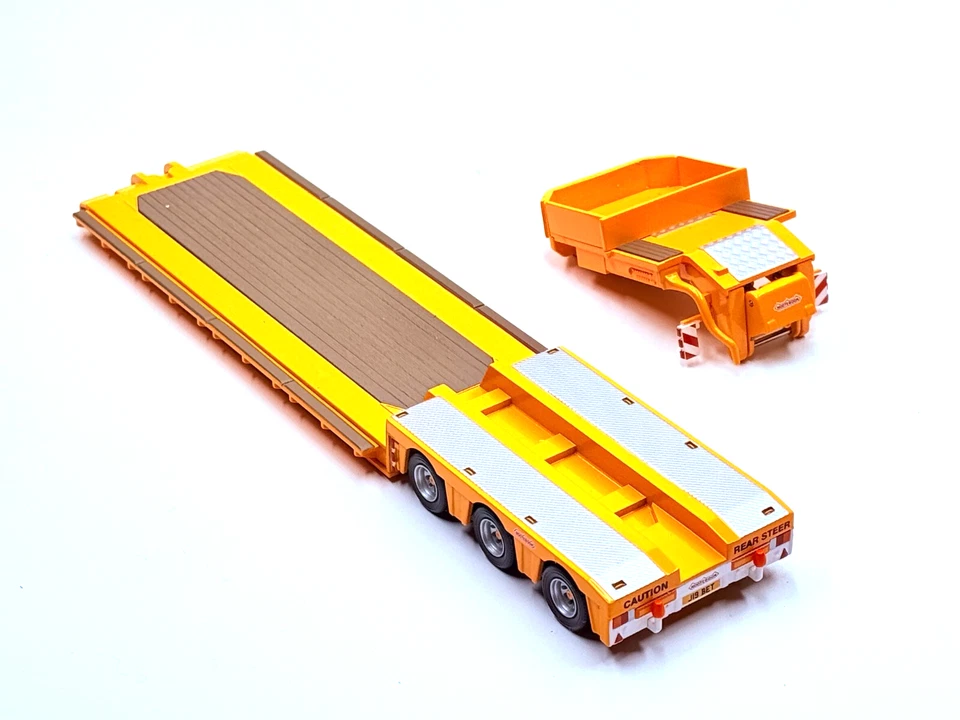 Remolque de carga baja Corgi Nooteboom modelo solo JCB CC13425 1:50 Foto 3 de 4