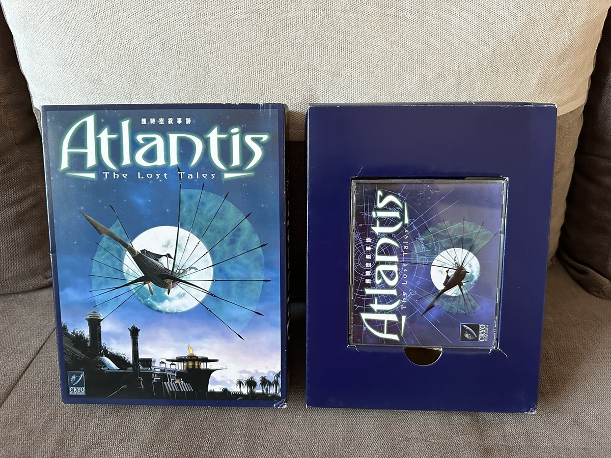 Atlantis: The Lost Tales - Japanese Big Box Edition PC | eBay
